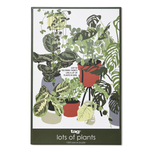 TAG 1000 Piece Puzzle, Lots of Plants(G14399)