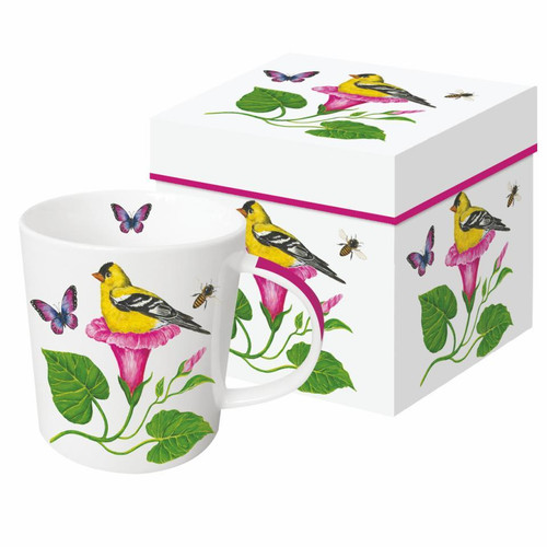 Paperproducts Design Gift-Boxed Mug, Morning Glory Nest (604400)