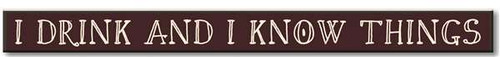 My Word Skinnies Sign, I Know Things