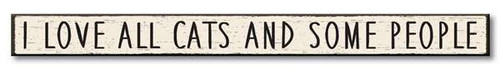 My Word Skinnies Sign, I Love Cats