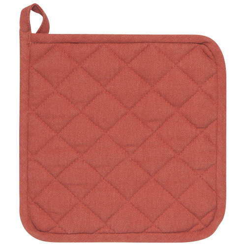 Now Designs Stonewash Heirloom Potholder, Clay (2065619)