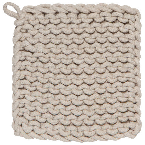 Now Designs Knit Potholder, Dove Gray (2119620)