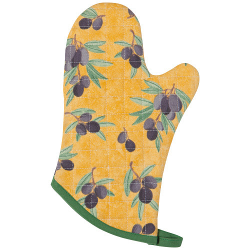 Now Designs Chef Oven Mitt, Olives (515158)