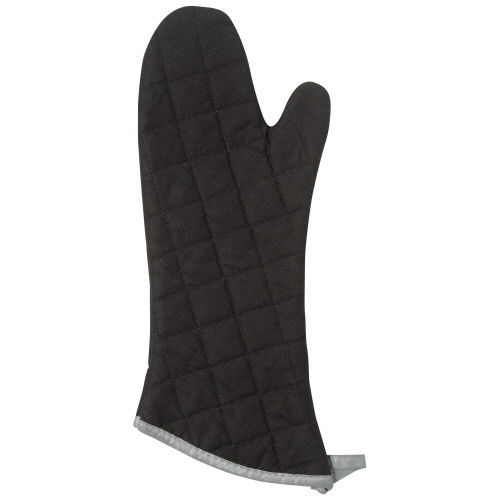 Now Designs Flameguard Oven Mitt, Black