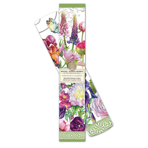 Michel Design Works Scented Drawer Liners, Deborah's Garden
