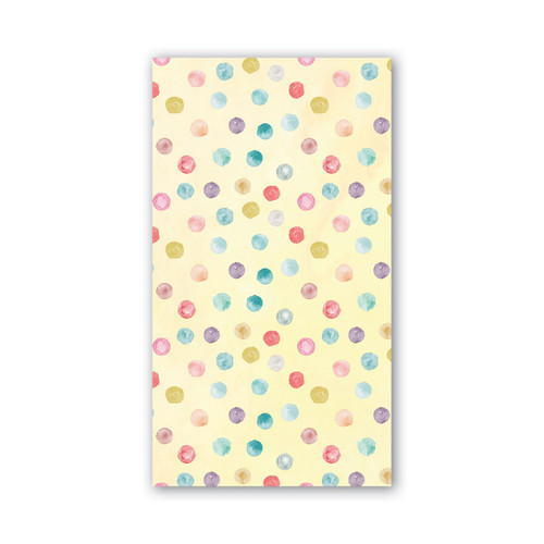 Michel Design Works Hostess Napkins, Birds & Butterflies (Polka Dot Design) - 2 Packs (NAPH371B)