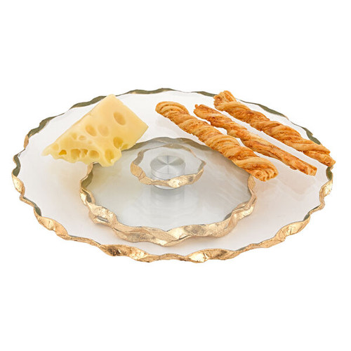 Badash, Goldedge Lazy Susan, 13" (F3054)