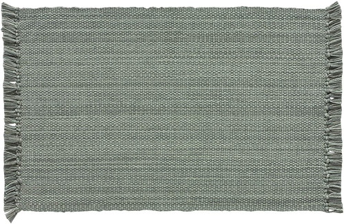 Park Designs Casual Classics Placemats, Pewter- Set of 4 (111-01PW)