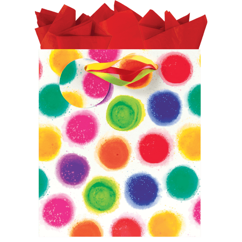 The Gift Wrap Company Small Gift Bag, Liquid Spots