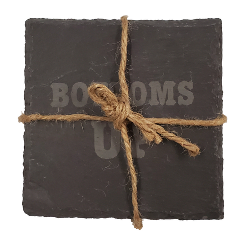 Ganz Coasters On The Rocks, Bottoms Up