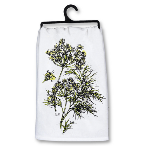 TAG Herb Dishtowel, Dill