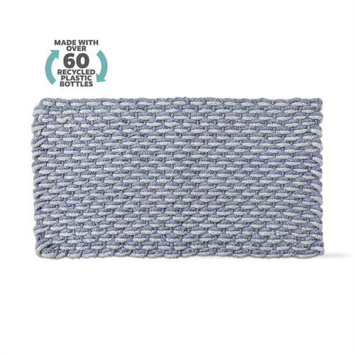 TAG Handwoven Doormat, Blue (G15129)