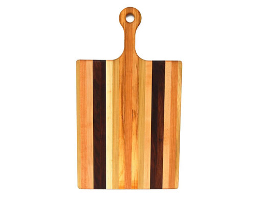 Wooden Cutting Board w/ Handle, Large