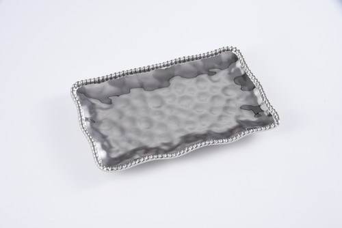 Pampa Bay Verona Small Platter, Silver (CER-2713)