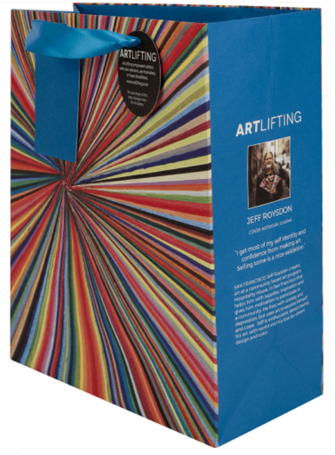 The Gift Wrap Company Medium Gift Bag, Prism