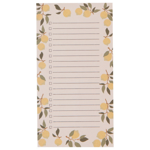 Now Designs List It Notepad, Lemons (5147006)