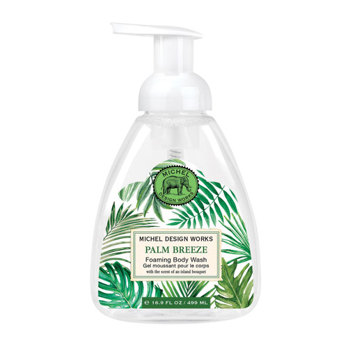 Michel Design Works Foaming Body Wash, Palm Breeze (FBW336)