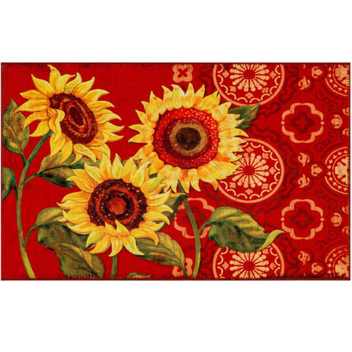 HCI Olivia's Home Rug, Sunflower Tile (PR2-JB006)