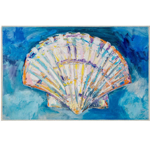 HCI Olivia's Home Rug, Painted Scalloped Shell (PR2-JV001)