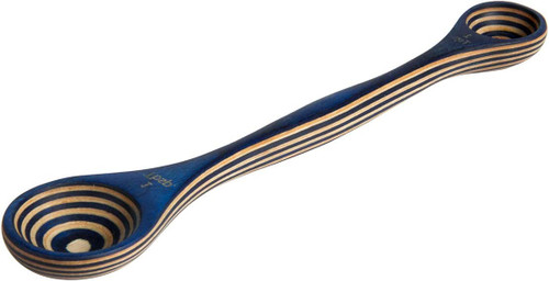 Island Bamboo Double Measuring Spoon, Blue Pakka (41190C)