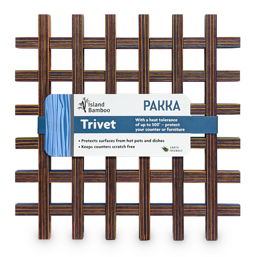 Island Bamboo Trivet, Rainbow Pakka (41450)