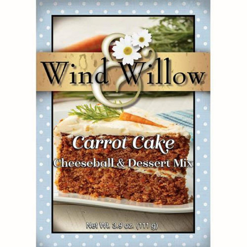 Wind & Willow Cheeseball & Dessert Mix, Carrot Cake - Set of 2 (34136)