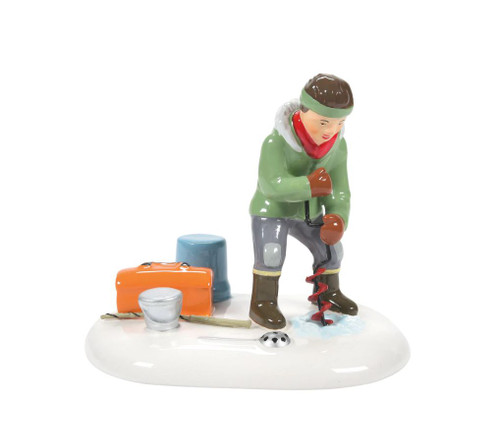 Department 56 Snow Village, Angling For A Win (6009705)
