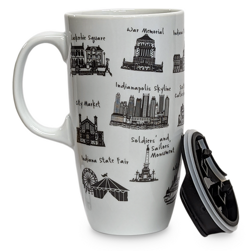 The Dish Tall Mug with Lid, Indy