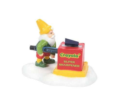 Department 56 North Pole, Crayola Super Sharpener (6009762)