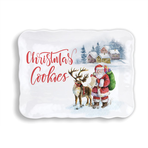 Michel Design Works Believe Melamine Serveware Cookie Tray