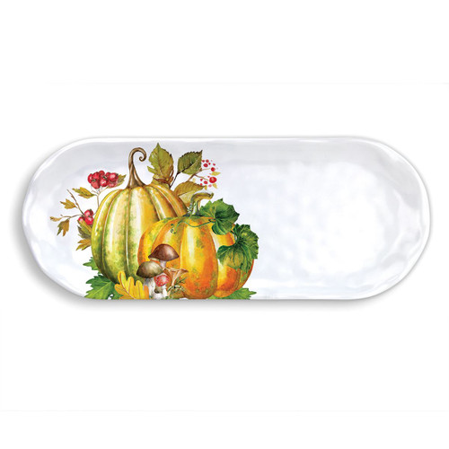 Michel Design Works Melamine Accent Tray, Pumpkin Prize