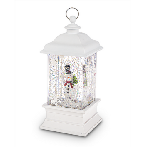 Midwest CBK LED Shimmer Lantern, Snowman