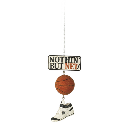 Midwest CBK Sports Score Dangle Ornament, Nothin' But Net! (040706C)