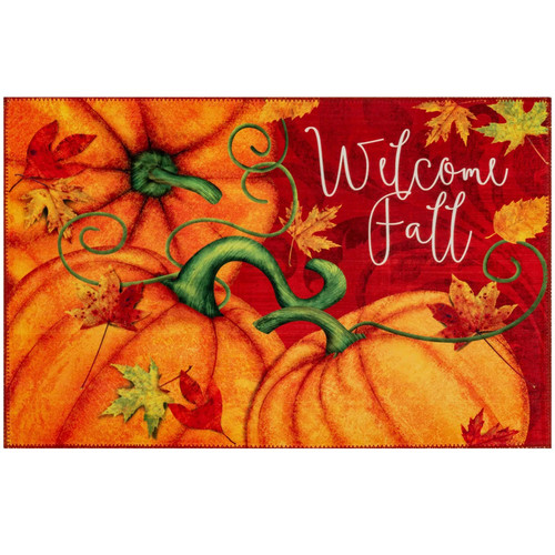 HCI Olivia's Home Rug, Pumpkin Harvest