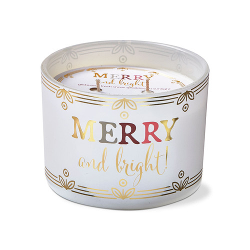 TAG Merry & Bright Fragrance Candle - White (G15937)