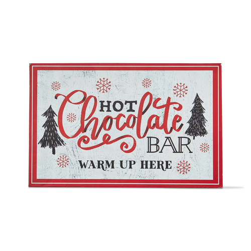 TAG Sign & Stand, Hot Chocolate Bar (G15817)