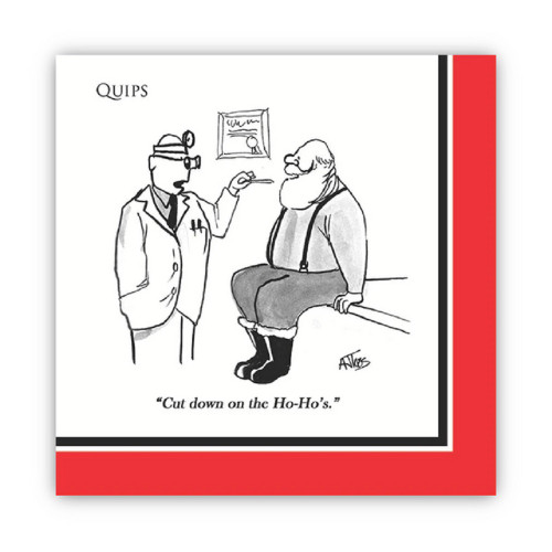 Paperproducts Design Beverage Napkins, Ho-Ho's - 2 Packs (3253937)