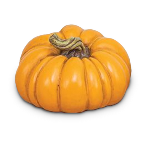 Hanna's Handiworks Autumn Patch Pumpkin, Light Orange - Large (41165B)
