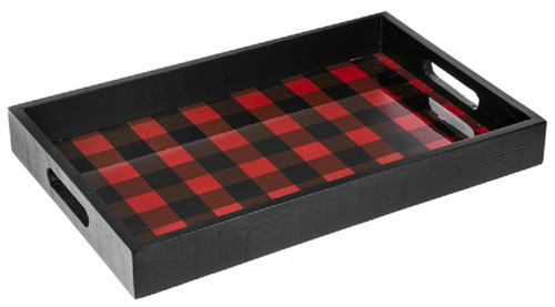 Midwest Tray, Buffalo Plaid - Large (CX178934LG)