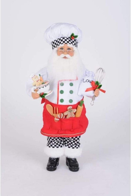 Karen Didion Baking Cookies Santa (CC16-247)