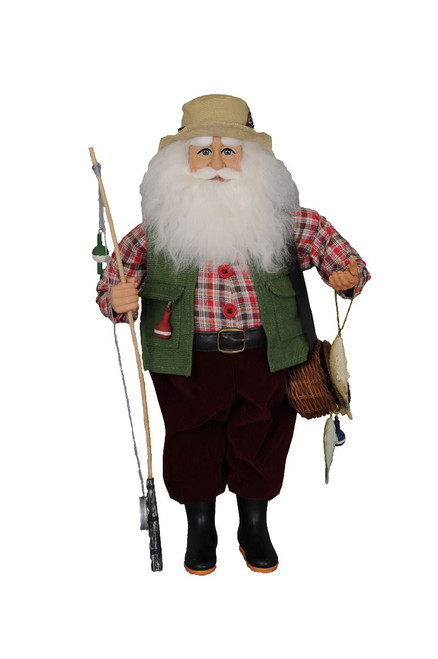 Karen Didion Santa, Fishing (CC16-150)