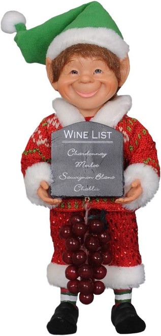 Karen Didion Wine Elf with List (CC09-05)