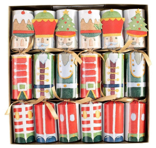 Caspari March Of The Nutcrackers Celebration Crackers - 6 Per Box (CK137.12)