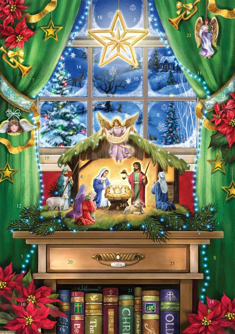 Vermont Christmas Company Advent Calendar, Heirloom Christmas (BB8003)