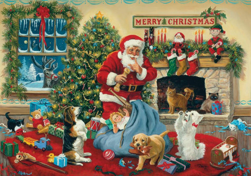 Vermont Christmas Company Advent Calendar, Santa's Beggars (BB817)
