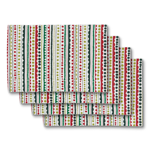 Park Designs Placemats, Jingle Jangle - Set of 4 (9957-010)