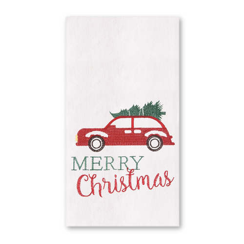 C&F Home Kitchen Towel, Holiday Car (86171220)