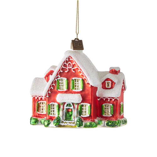 RAZ Imports Ornament, The Claus House - 4" (4153128)