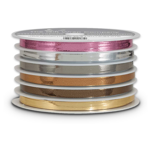 The Gift Wrap Company 6-Channel Curling Ribbon, Metallic Bliss (19105)