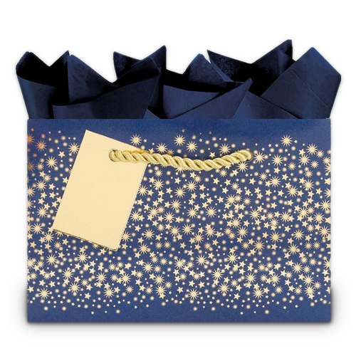 The Gift Wrap Company Petite Gift Bag, Midnight Sky
